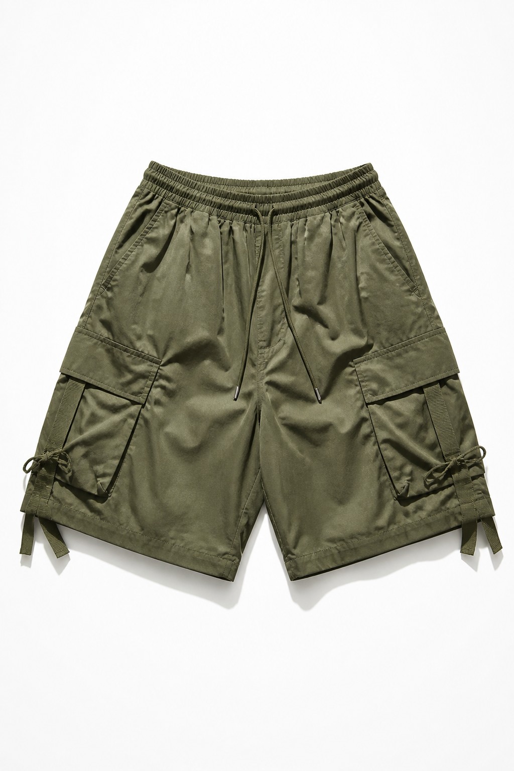 Cream Casual Shorts