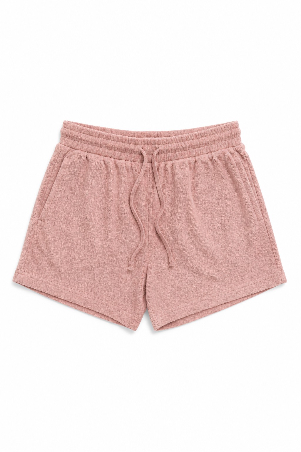 Mauve Fleece Shorts