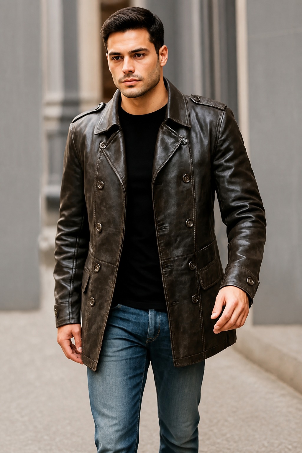 Vintage Classic Pilot Jacket 04